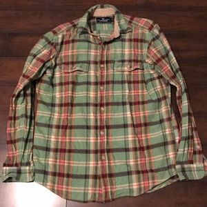 Green Flannel Shirt